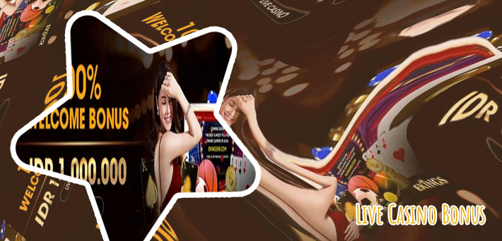 Live casino welcome bonus